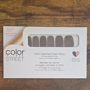 Color Street Sleek Gray Nail Strips